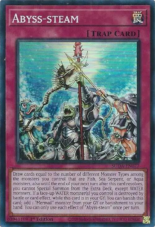 Abyss-steam SUDA-EN077 YuGiOh Supreme Darkness