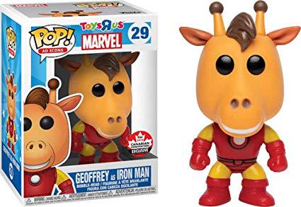 Geoffrey as Iron Man #29 Funko POP Ad Icons