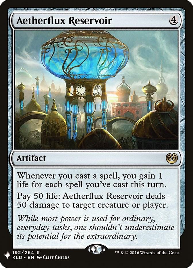 Aetherflux Reservoir #192 Magic The List Reprints