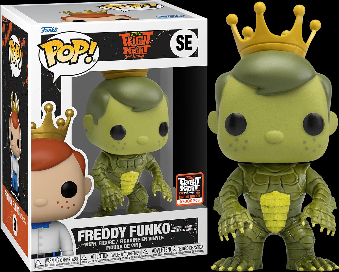 Freddy Funko As Creature From The Black Lagoon #SE Funko POP Freddy Funko