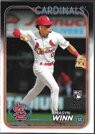 Masyn Winn #480 Baseball Cards 2024 Topps