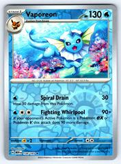 Vaporeon [Reverse Holo] #134 Pokemon Scarlet & Violet 151 Prices
