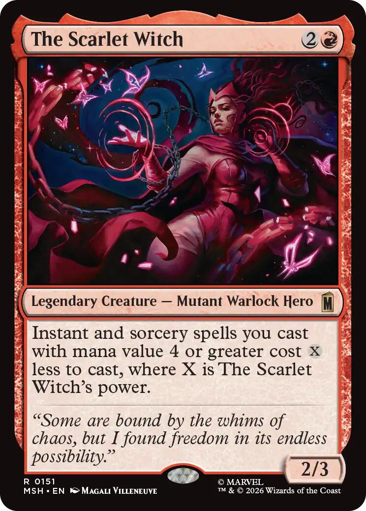 The Scarlet Witch (Magic Marvel Super Heroes)