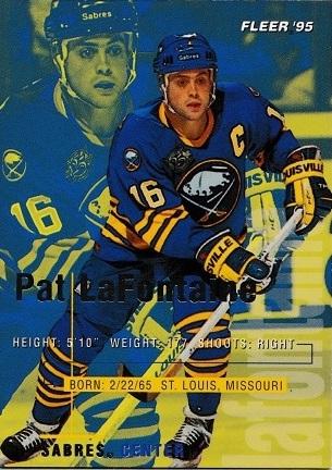 Pat LaFontaine #23 Hockey Cards 1994 Fleer