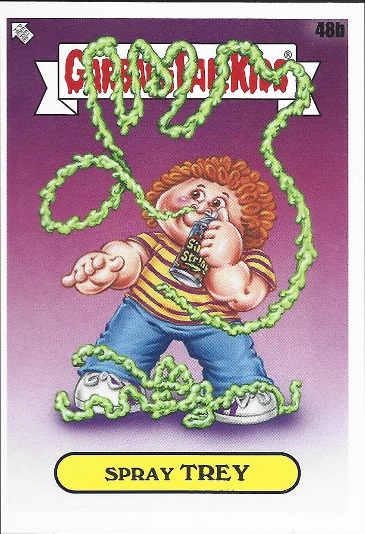 Spray Trey #48b Garbage Pail Kids at Play