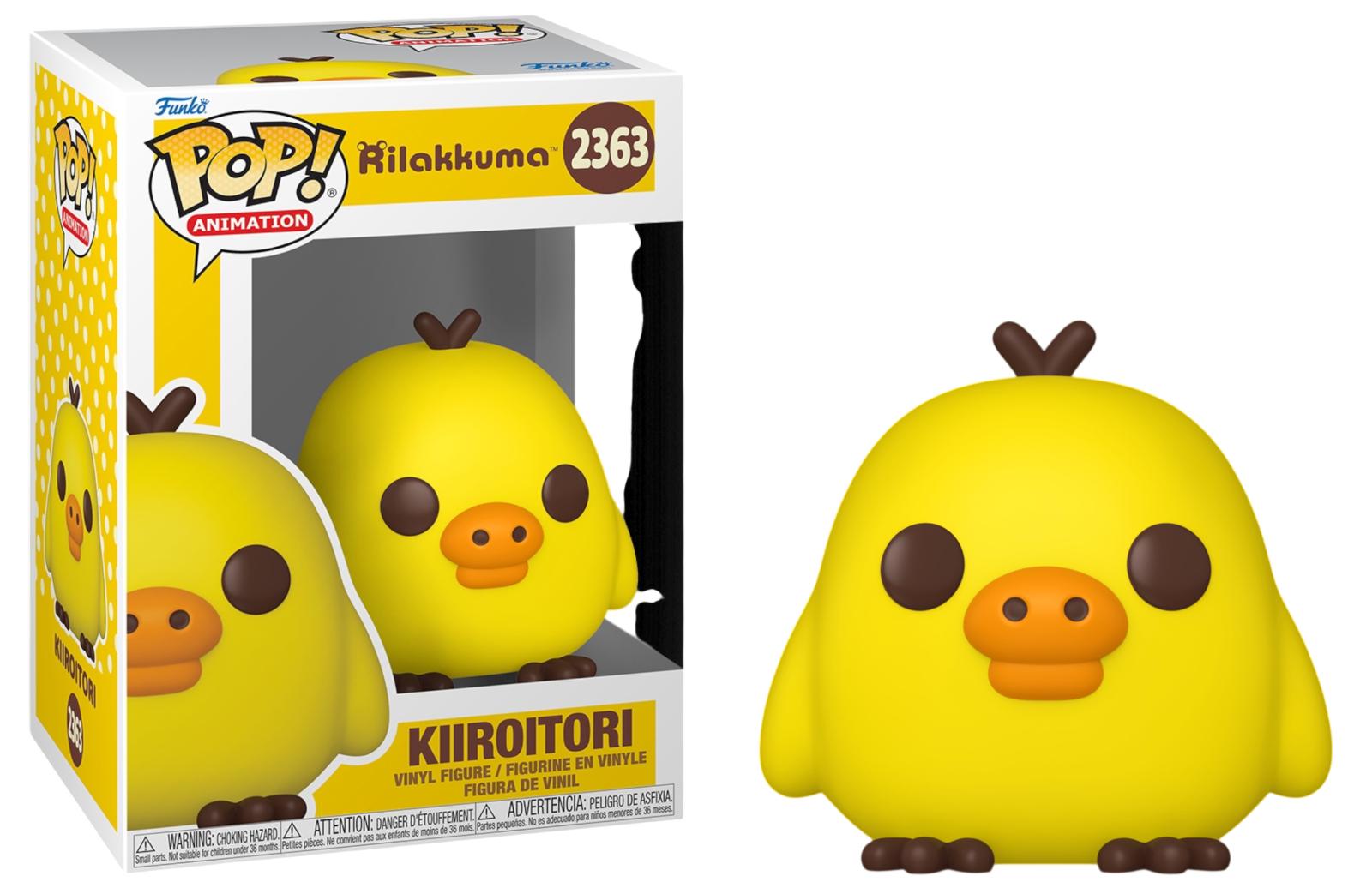 Kiiroitori #2363 Rilakkuma Funko Pop box and figure