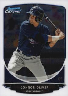 Connor Oliver #248 2013 Bowman Chrome Mini Baseball