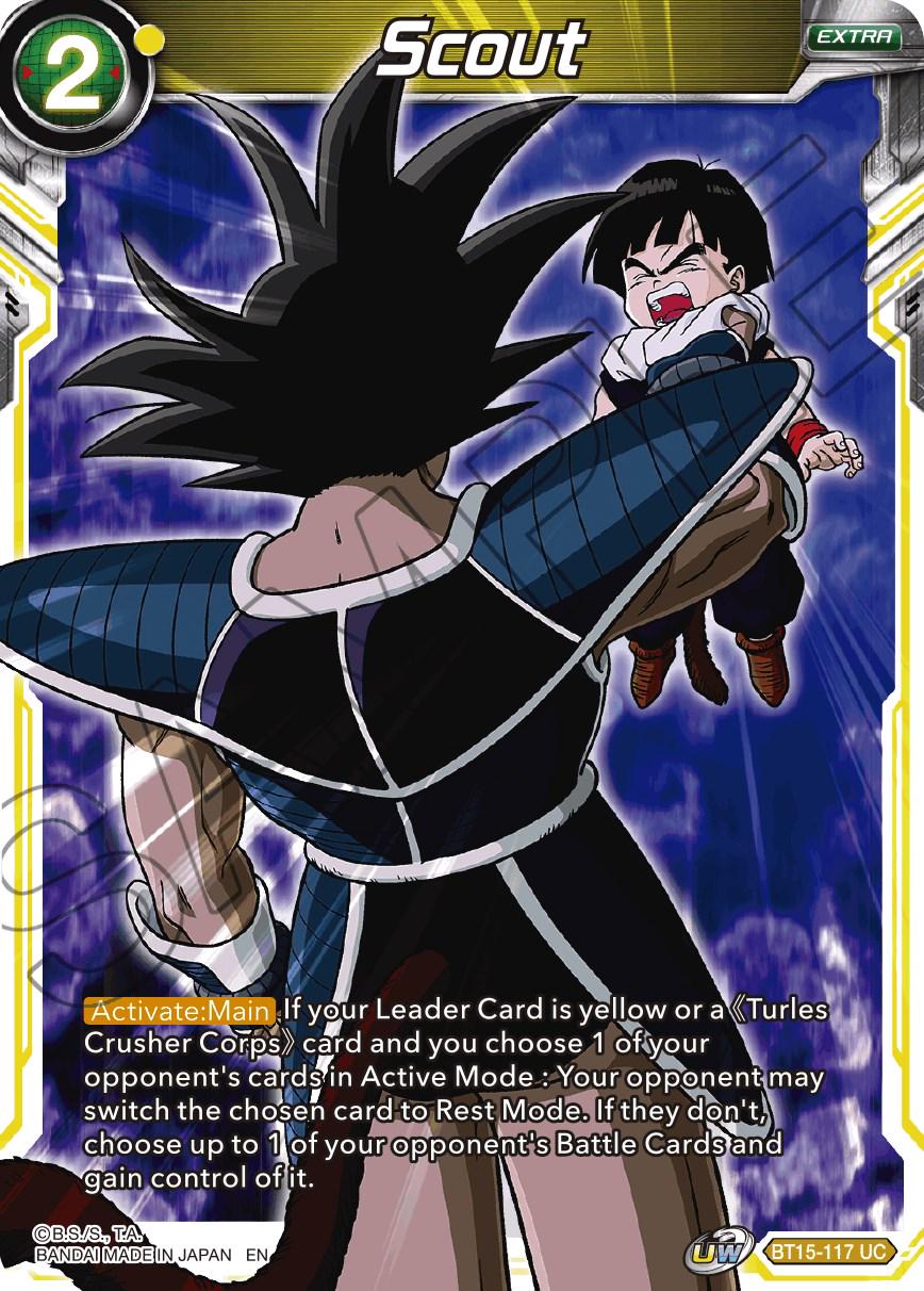 Scout BT15-117 Dragon Ball Super Saiyan Showdown
