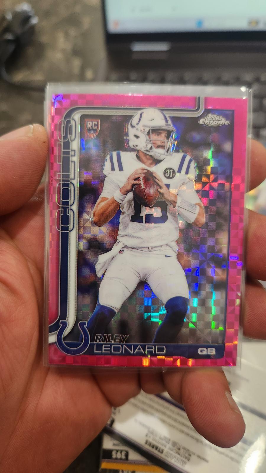 バンドリ　英語　チアリーダー レイヤ　Grade 10 プロモカード Riley Leonard [X-Fractor Pink] #318 Prices | 2025 Topps Chrome