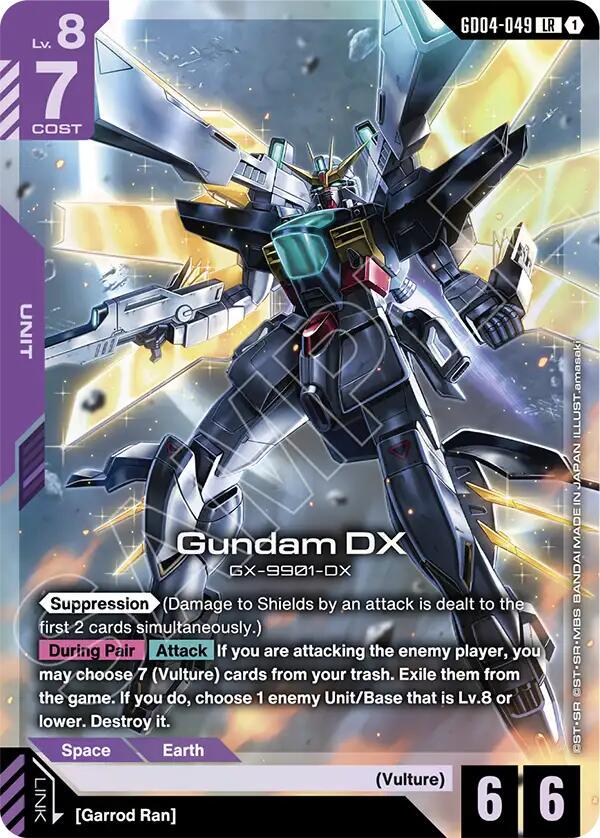 Gundam DX [Holo] #GD04-049 Prices | Gundam Phantom Aria