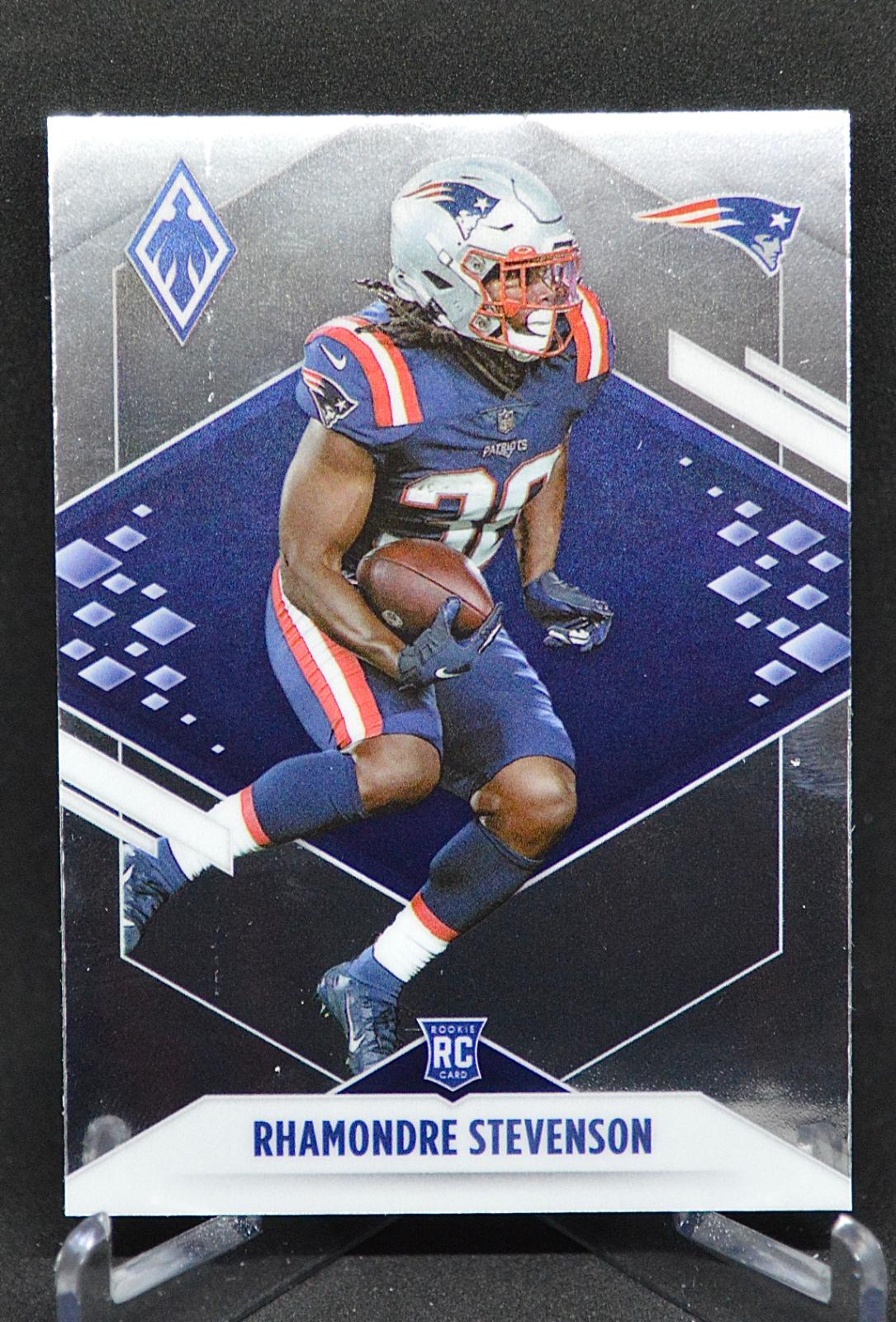 Rhamondre Stevenson #133 Football Cards 2021 Panini Phoenix