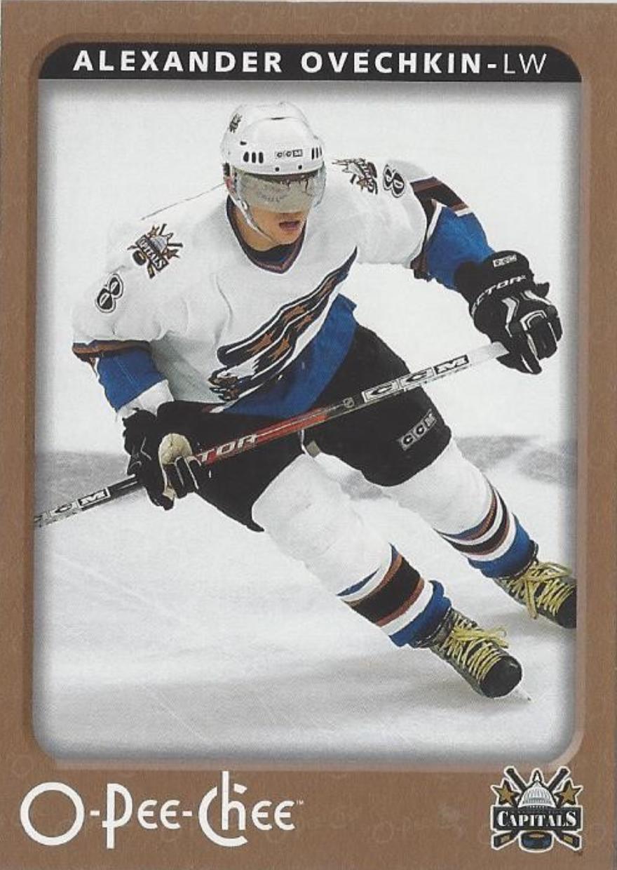 Alexander Ovechkin #500 Hockey Cards 2006 O Pee Chee