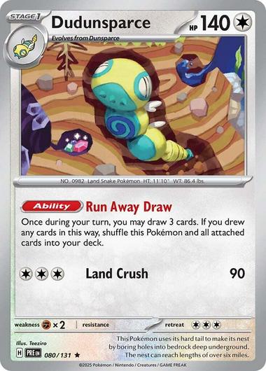 Dudunsparce #80 Cover Art
