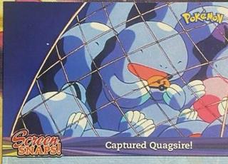 Captured Quagsire!