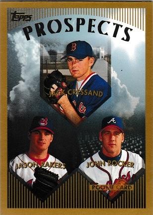 Jack Cressend, Jason Rakers, John Rocker #429 Baseball Cards 1999 Topps