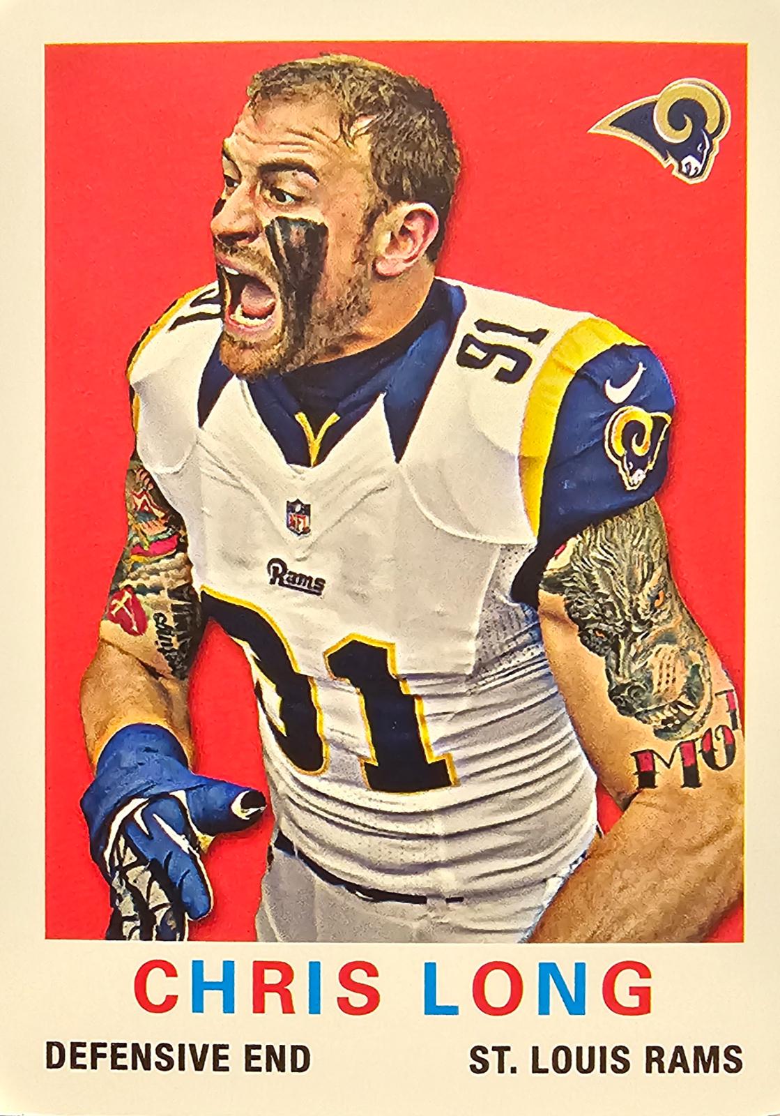 Chris Long #58 Football Cards 2013 Topps 1959 Mini