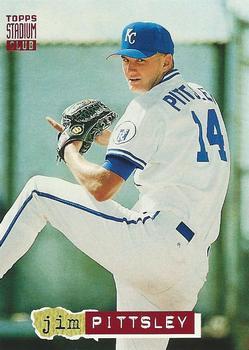 Jim Pittsley #712 Baseball Cards 1994 Stadium Club