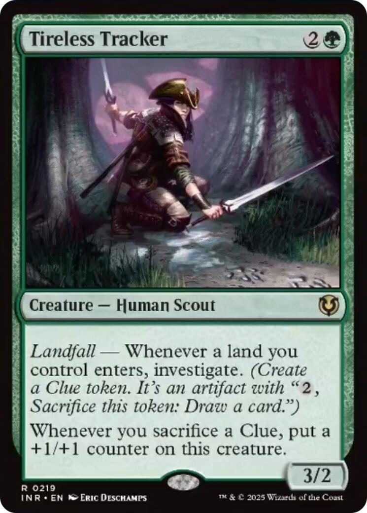 Tireless Tracker #219 Magic Innistrad Remastered