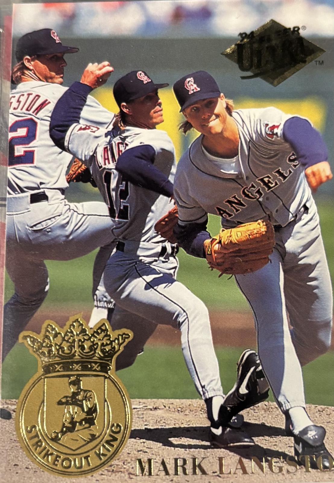 Mark Langston #2 Baseball Cards 1994 Ultra Strike Out Kings