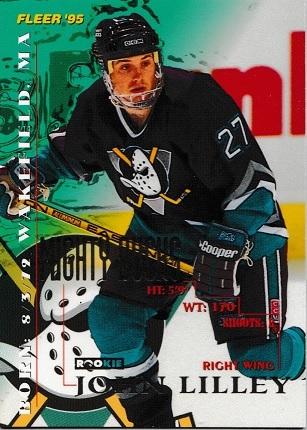John Lilley #6 Hockey Cards 1994 Fleer