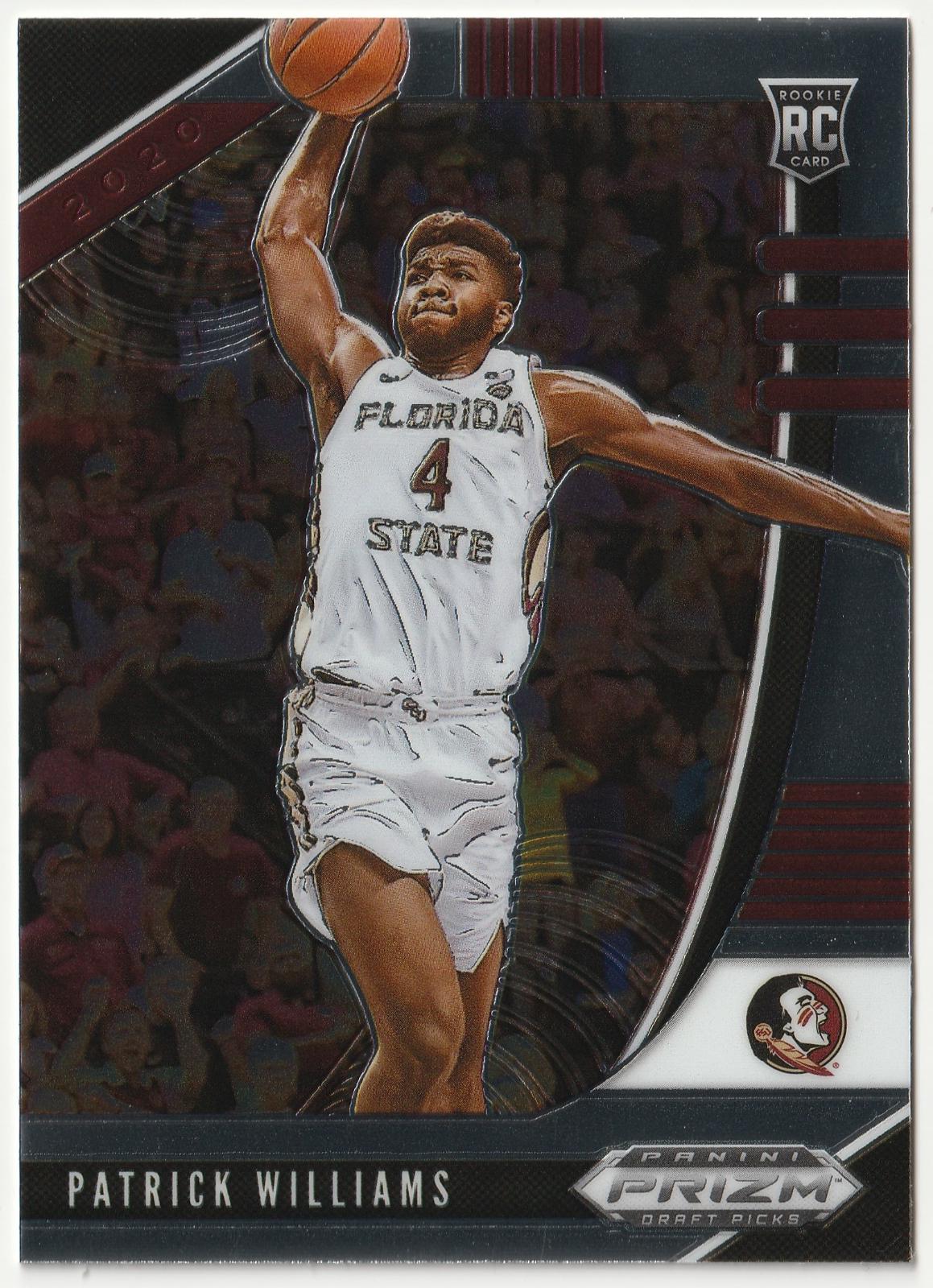 Patrick Williams #60 Basketball Cards 2020 Panini Prizm Draft Picks