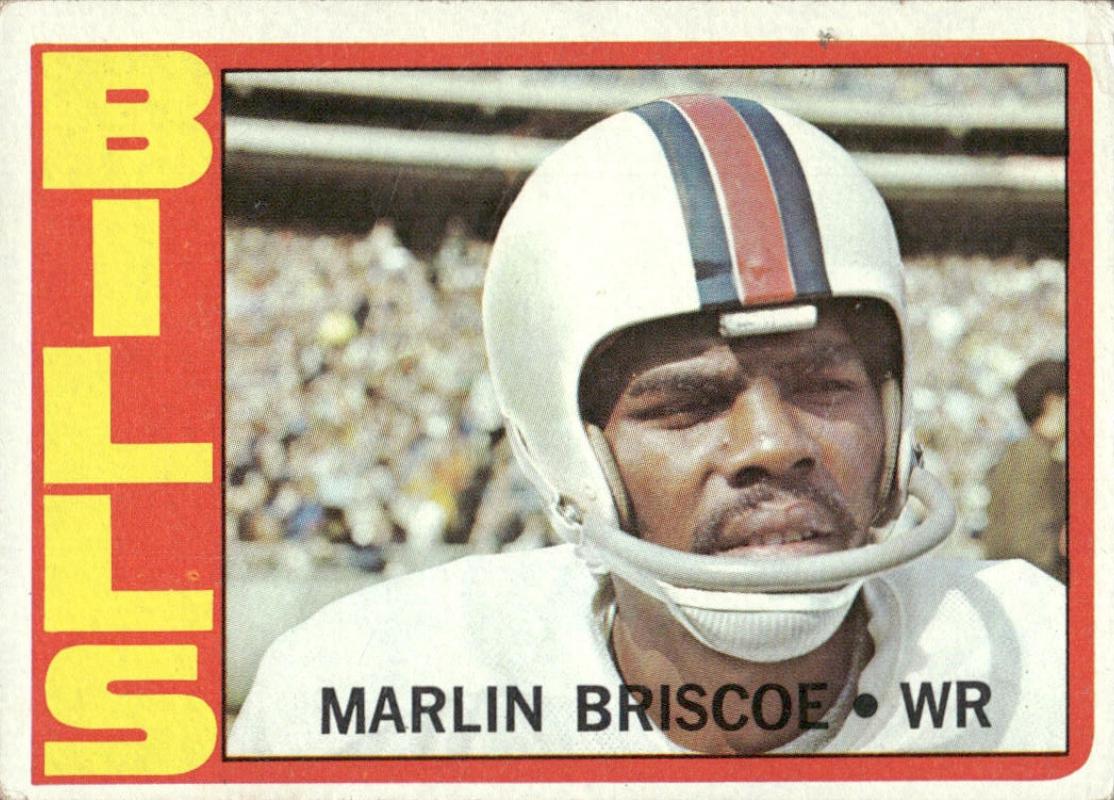 Marlin Briscoe #30 Football Cards 1972 Topps
