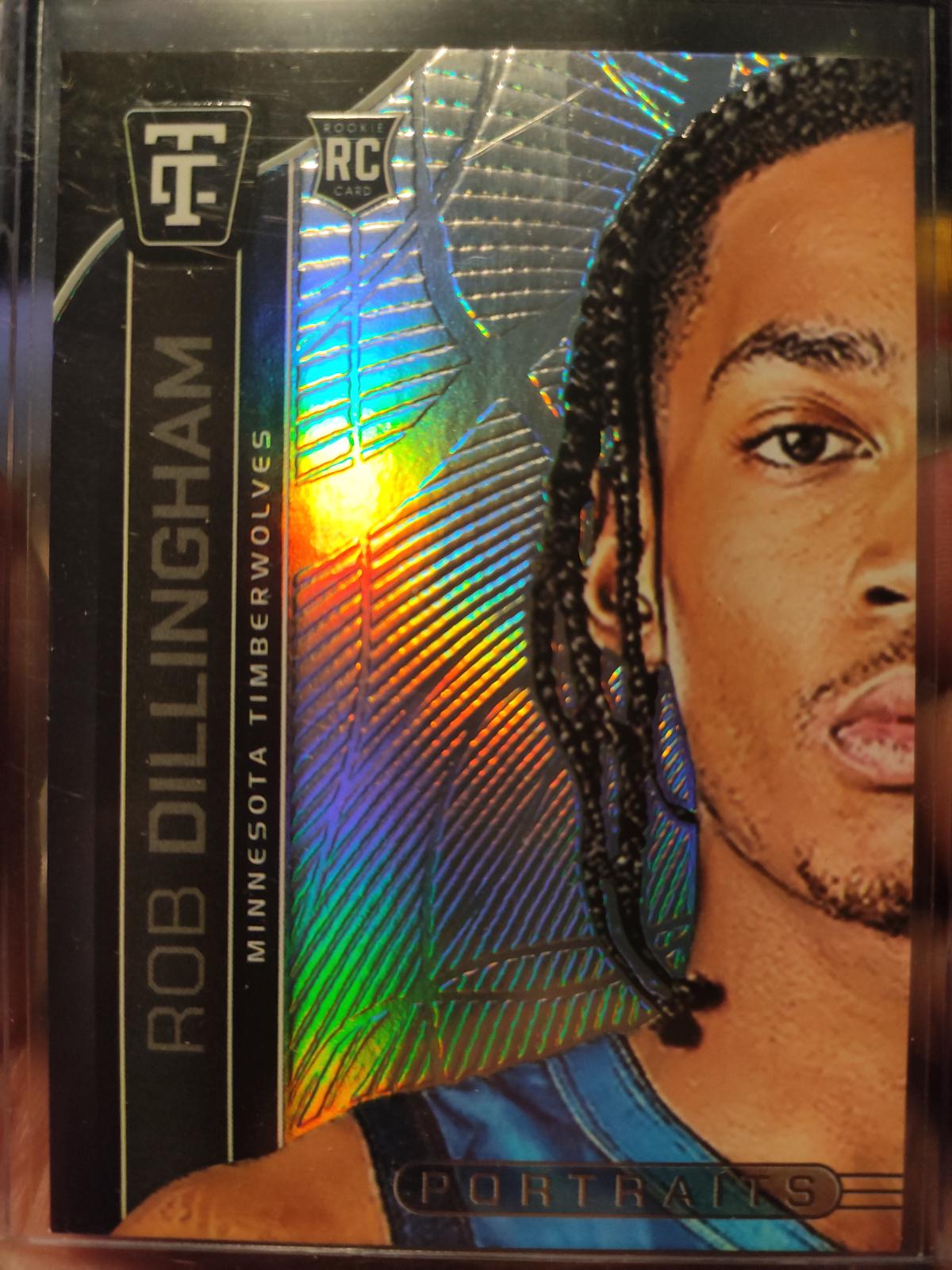 Rob Dillingham #17 Basketball Cards 2024 Panini Totally Certified Portrait