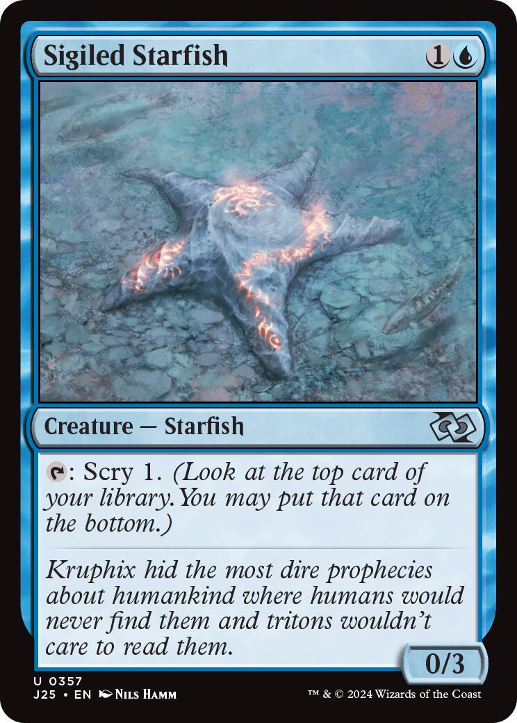 Sigiled Starfish (Magic Foundations Jumpstart)
