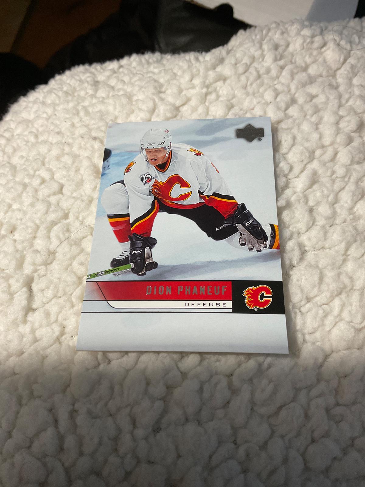 Dion Phaneuf #29 Hockey Cards 2006 Upper Deck