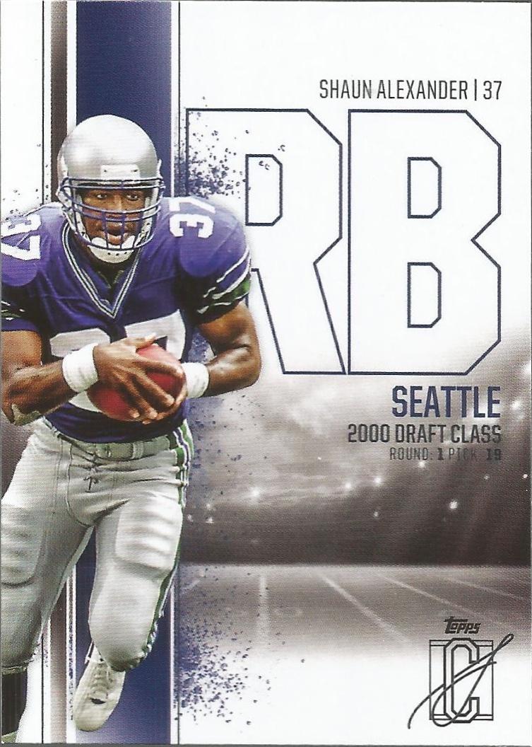 Shaun Alexander #57 Football Cards 2024 Topps Signature Class
