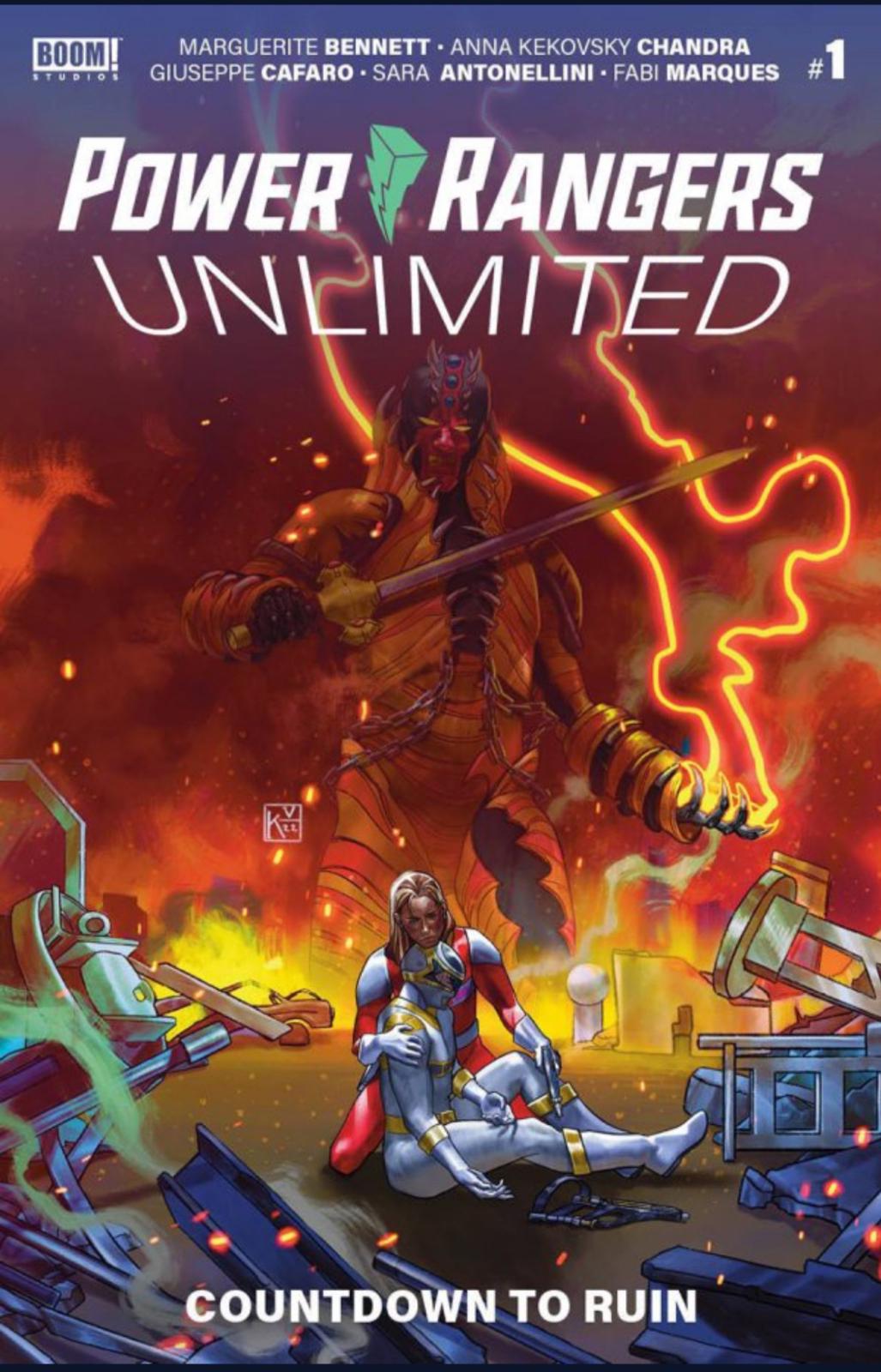 Power Rangers Unlimited: Countdown To Ruin #1 (2022) Comic Books Power Rangers Unlimited: Countdown To Ruin