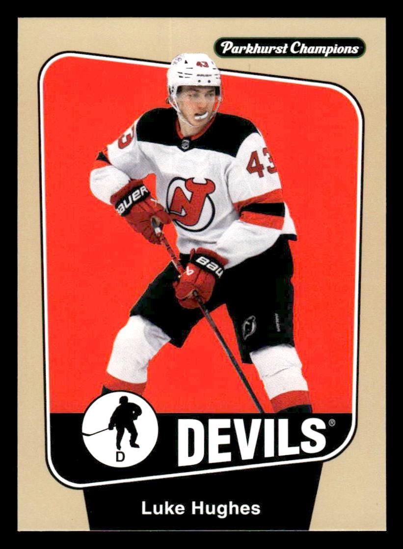 Luke Hughes #3 2024 Upper Deck Parkhurst Champions Hockey
