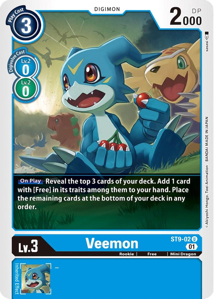 Veemon front