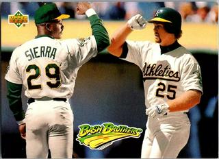 Bash Brothers: Ruben Sierra / Mark McGwire