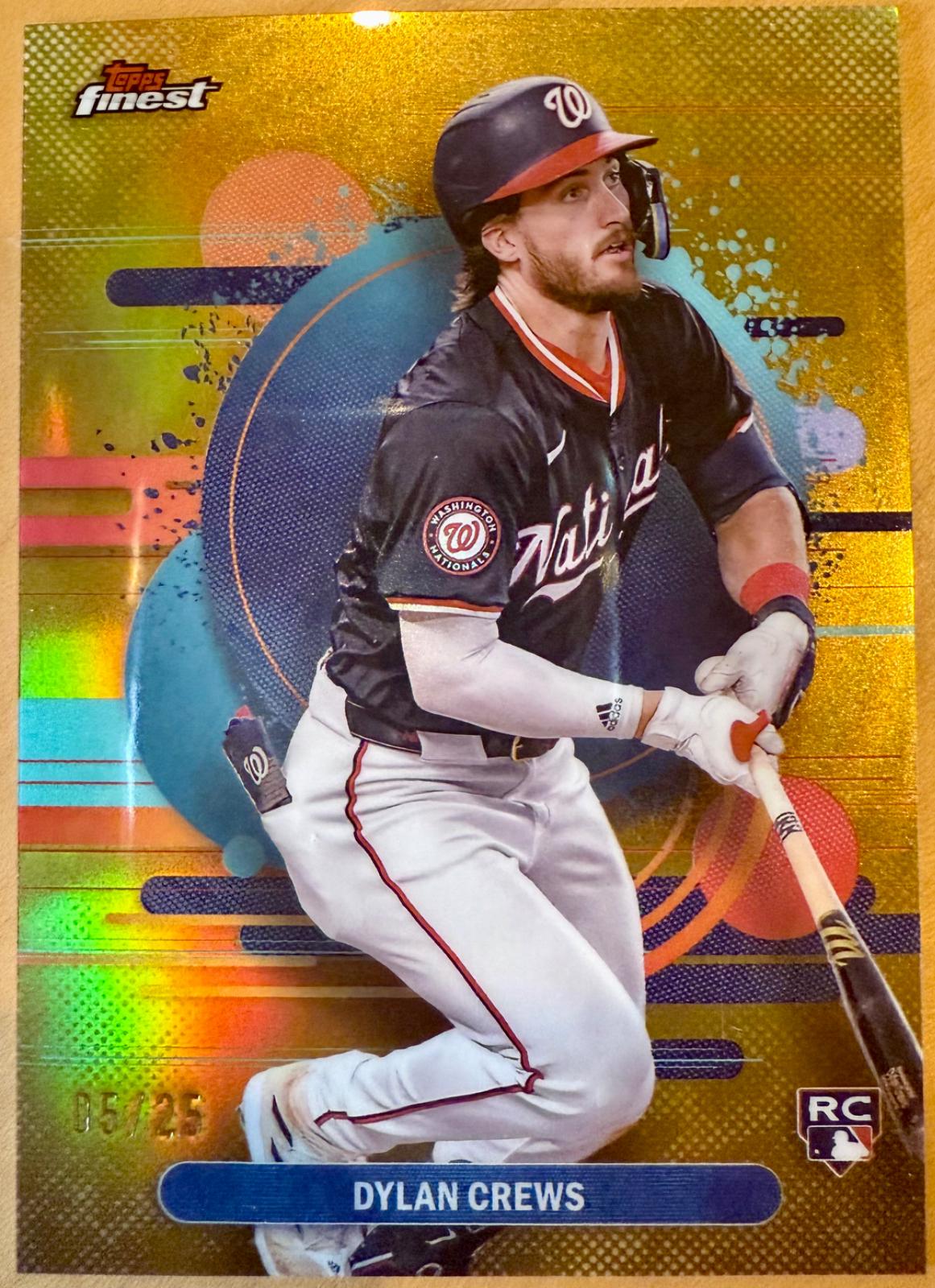 Dylan Crews [Orange Refractor] #125