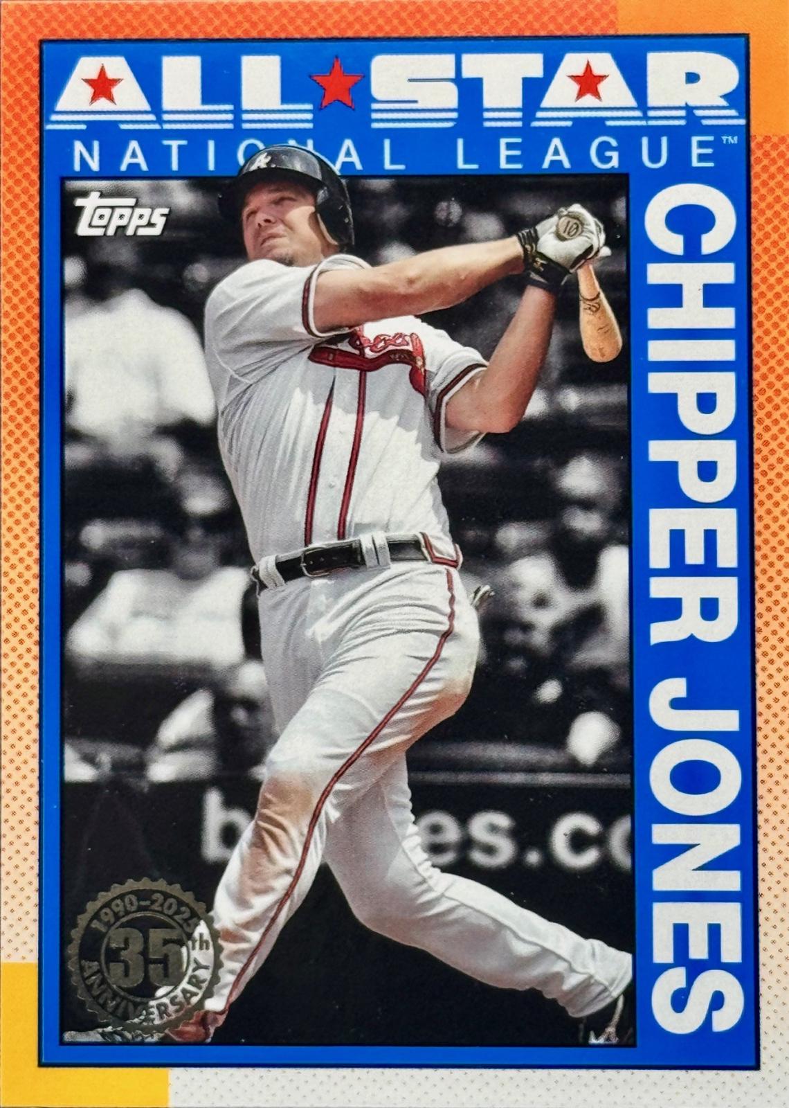 2025 Chipper Jones #90AS-11