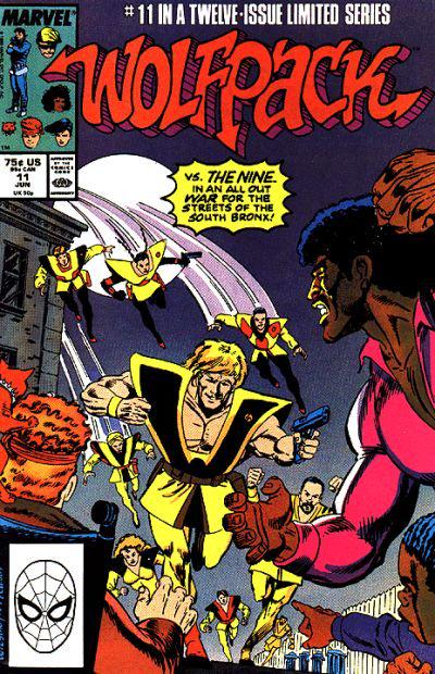 Wolfpack #11 (1989) Comic Books Wolfpack