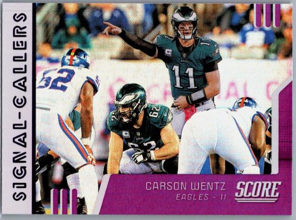 Carson Wentz [Purple] #SC-21