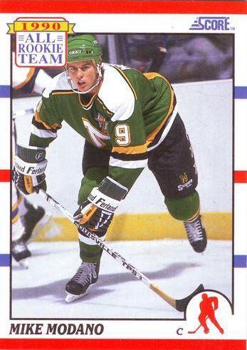 Mike Modano #327 1990-91 Score (US) Hockey