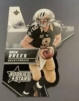 Drew Brees #RSS18 Football Cards 2015 Panini Rookies & Stars Die Cut Cut Stars