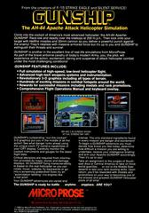 US Dual Media Back Cover | Gunship PC Games