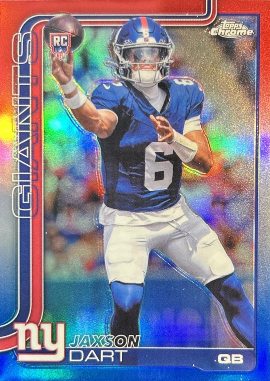 Jaxson Dart [Red White Blue Refractor] #306