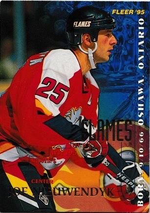 Joe Neuwendyk #32 Hockey Cards 1994 Fleer