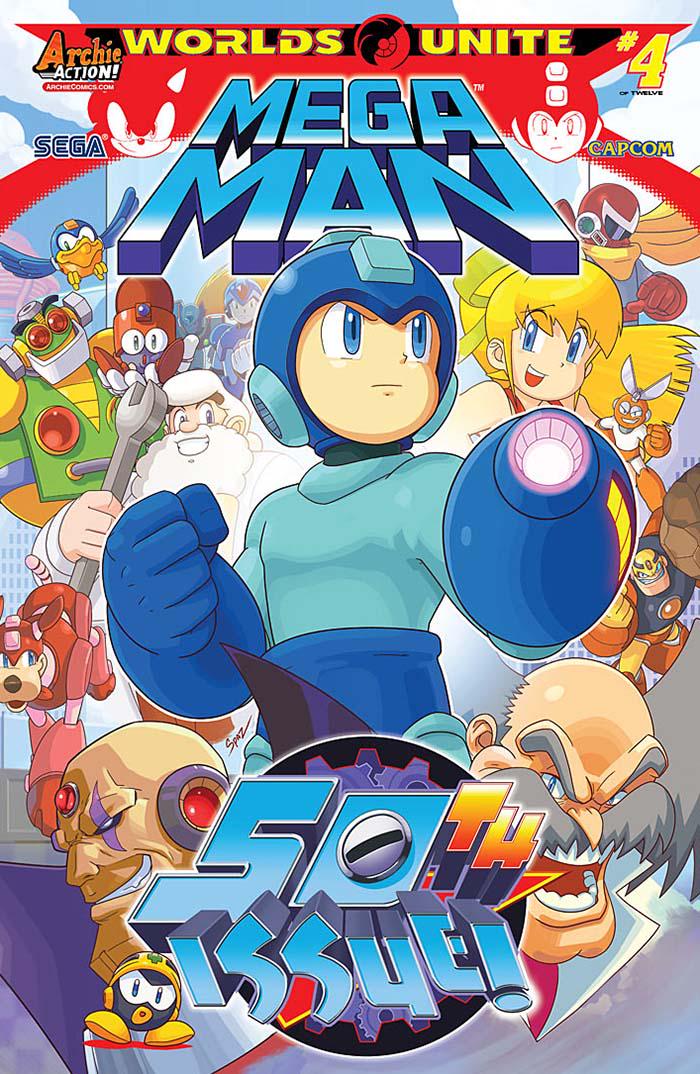 Mega Man #50 (2015) Comic Books Mega Man