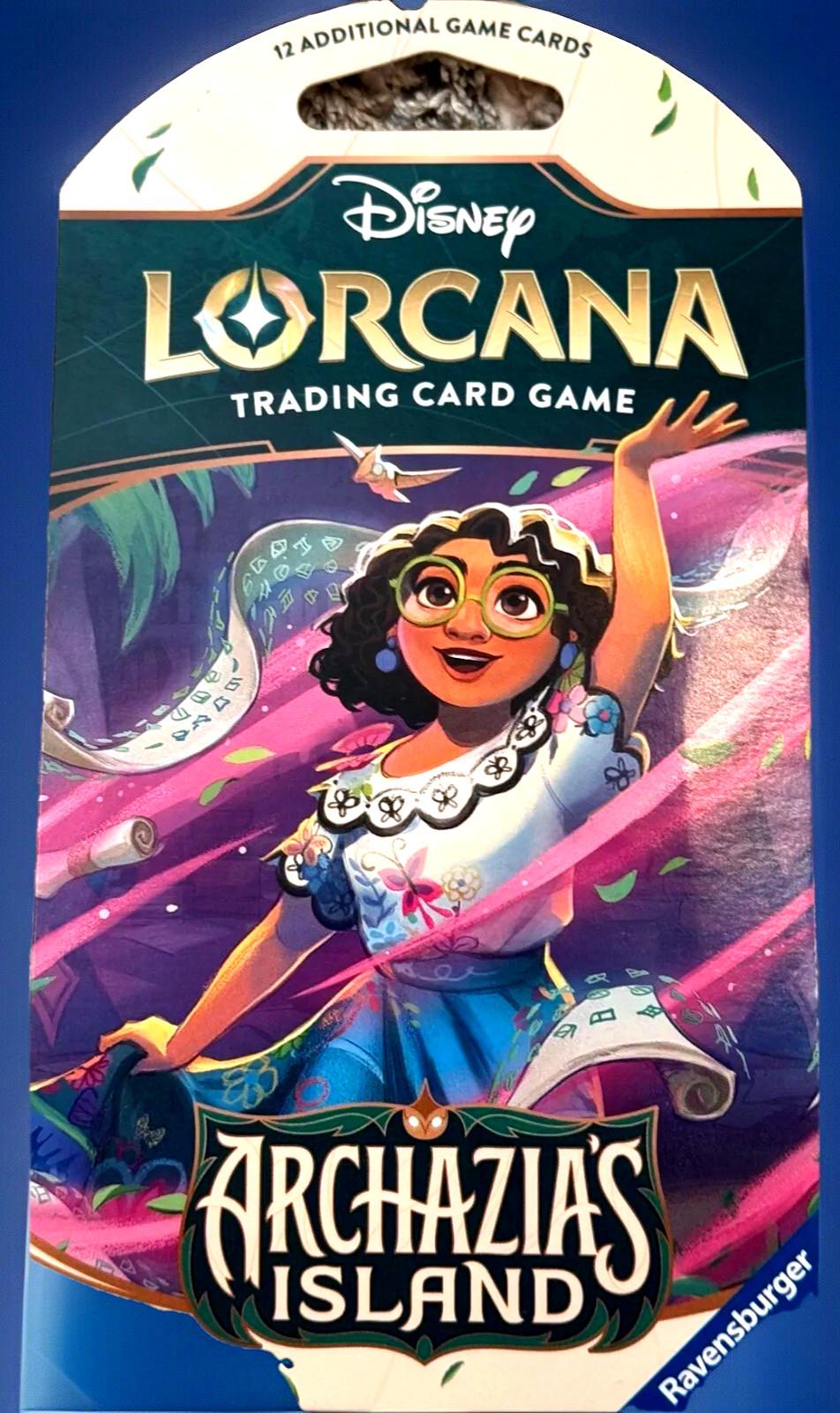 Sleeved Booster Pack Lorcana Archazia's Island