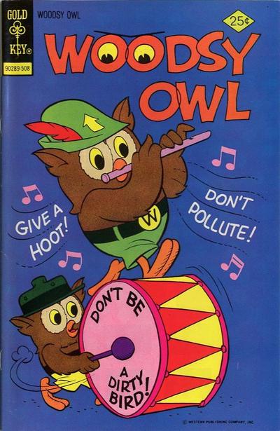 Woodsy Owl #8 (1975) Comic Books Woodsy Owl
