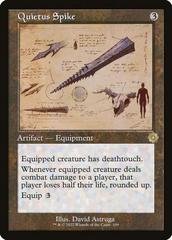Quietus Spike [Schematic Foil] #109