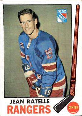 Jean Ratelle #42 Hockey Cards 1969 Topps