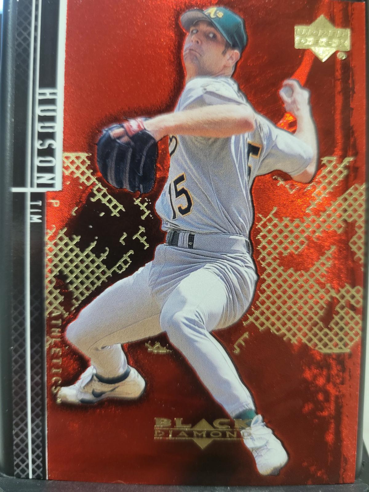 Tim Hudson #5 Baseball Cards 2000 Upper Deck Black Diamond Rookie Edition