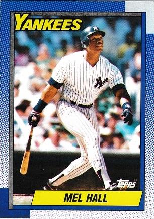 Mel Hall #436 Baseball Cards 1990 Topps